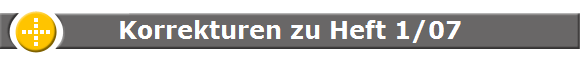 Korrekturen zu Heft 1/07